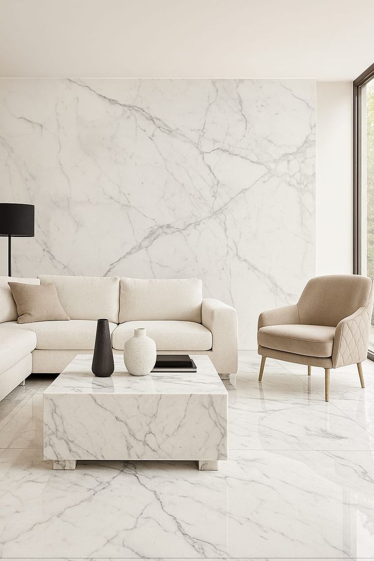 Premium marble-designed interior by Antariksh Marbles